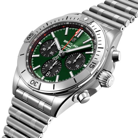 breitling green chronomat